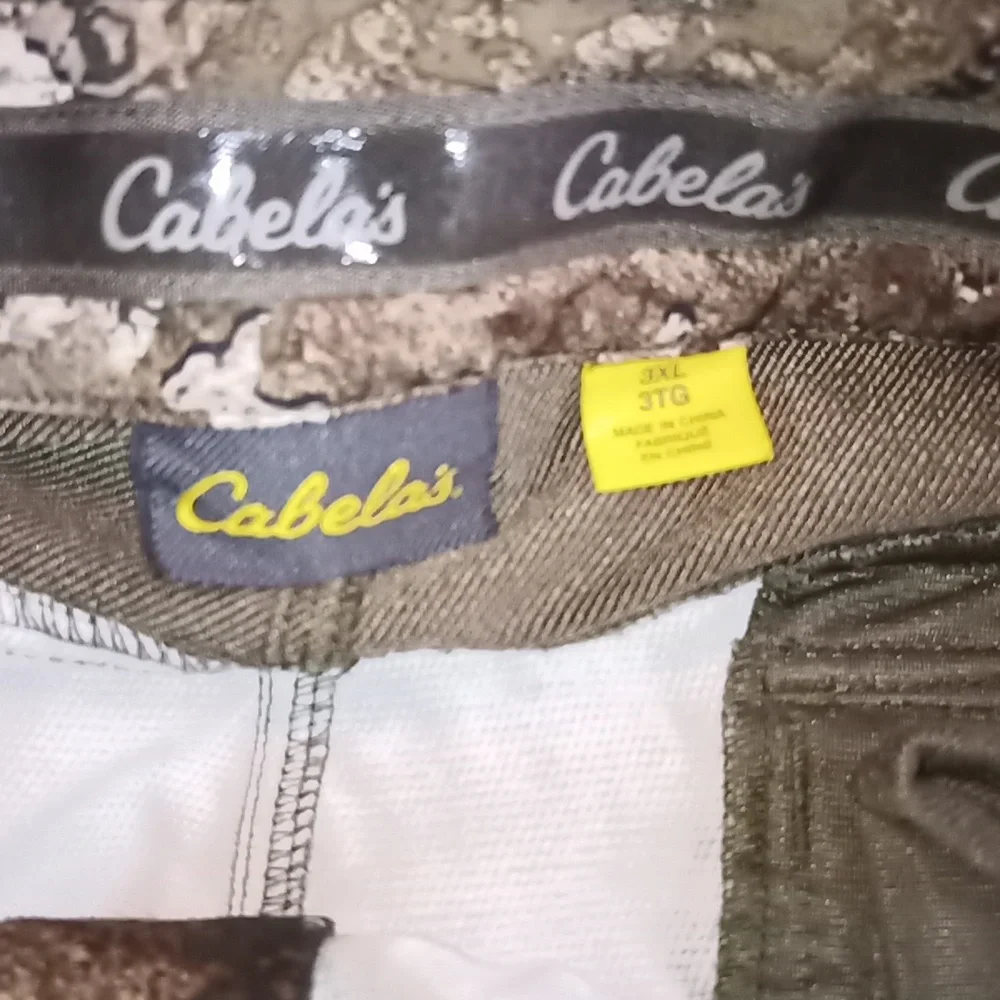 Cabela's 3XL Strata Light Weight Hunting Camouflage Cargo Performance Pa…